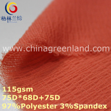 Spandex Polyester Chiffon Plain Fabric for T-Shirt Dress (GLLML359)